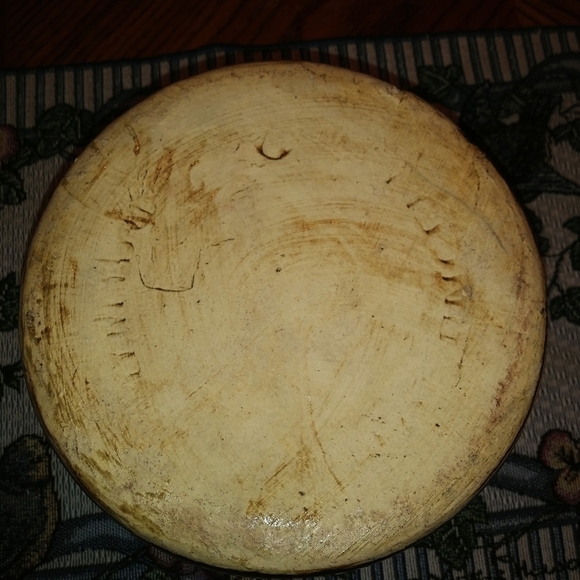 Antique Farm House Primitive Crock Bean Pot - Picture 5 of 7